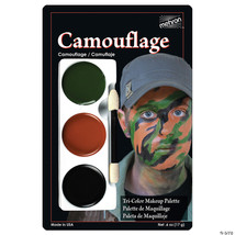 Mehron camouflage tri-color palette - $491.76 MXN