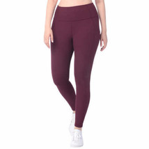 Lukka Lux Womens Ribbed Legging Color Purple Size XX-Large - £27.44 GBP