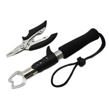 NOEBY Stainless Steel fishing grip and pliers fishing cutting pliers Fish Contro - £52.93 GBP