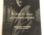 Vengeance Unlimited Tv Guide Print Ad Michael Madsen TPA9 - £4.66 GBP