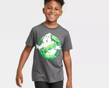 Boy&#39;s Ghostbusters Glow in the Dark Short Sleeve Graphic T-Shirt (XS 4-5... - £6.74 GBP