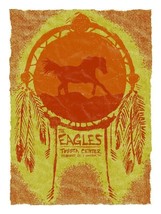 The Eagles Poster Silkscreen Signed Numbered Houston TX Feb 21st - £106.18 GBP