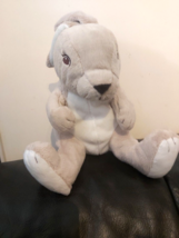 Grey And White Ikea Rabbit Teddy Bear 10inches Height, Width 8inches - £4.01 GBP