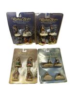 Lot 4 Cobblestone Corners Windham Heights Village Figures NIP Coordinati... - $26.18