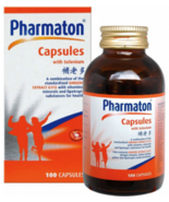 1 X 100&#39;s Pharmaton Capsules with Ginseng and Selenium DHL EXPRESS - £52.13 GBP