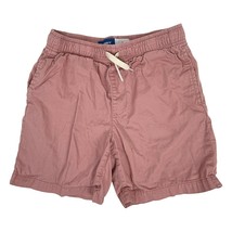 Old Navy Boy&#39;s Twill Shorts Elastic Waist Pink Size L 10/12 - $184.53 MXN