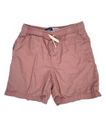 Old Navy Boy&#39;s Twill Shorts Elastic Waist Pink Size L 10/12 - $184.53 MXN