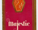 Majestic Programme Lyon France 1928 Amaryllis Milak La Passion de Jeanne... - £21.96 GBP