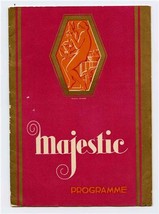 Majestic Programme Lyon France 1928 Amaryllis Milak La Passion de Jeanne... - £22.08 GBP