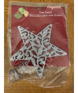 Silver Glitter Tree Topper - $24.63