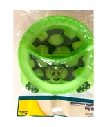New Angel Of Mine Hard Plastic Green Turtle Pack of 2 Kids Divided Plate - £6.16 GBP