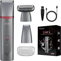 Electric Razors For Women, 3-In-1 Electric Lady Clipper Pubic, Ipx7 Wate... - $39.99