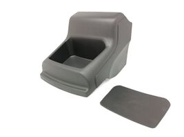 Camaro 2016-2020 tail storage bin station +rubber pad for center console... - $25.00