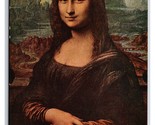 Mona Lisa Pittura Da Leonardo Da Vinci Ritratto Unp DB Cartolina W21 - £3.53 GBP