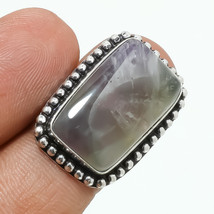 African Amethyst Lace Gemstone Handmade Fashion Gift Ring Jewelry 7.50&quot; SA 4491 - £4.13 GBP