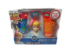 Toy Story 4 4 Pc Soap &amp; Scrub Set Berry Scented New In Original Box - £9.28 GBP