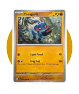 Shrouded Fable Pokemon Card (ZZ73): Croagunk 023/064 - $4.90