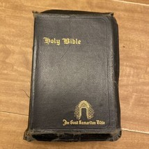 Holy Bible 1941 The Good Samaritan Illuminated King James Version Poor Condition - £8.96 GBP