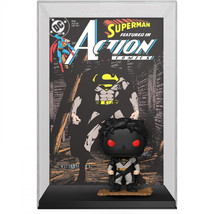 Superman Action Comics #644 Comic Cover Funko Pop! in Display Case Multi-Color - £26.98 GBP