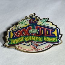 2004 Des Moines United States Junior Olympics USA Olympic Games Lapel Ha... - £4.68 GBP