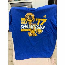 Golden State Warriors NBA 2017 Champions #35 Durant Adidas Shirt Size 2XL - £11.90 GBP