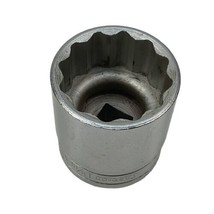 Snap-on Tools 1-5/16&quot; 1/2&quot; Drive 12 Point Chrome Socket SW421 USA - £34.27 GBP