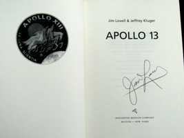 James Lovell Apollo 13 Nasa Astronaut Signed Auto 30TH Anniversary Book Beauty - £197.83 GBP
