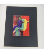 Vintage Rico Blass Romance Figures Ltd Print 10x8 Inch Matted by Harvey ... - $668.31 MXN