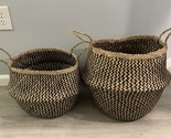 New Home Essentials Round Seagrass Baskets, Set Of 2 - $24.75