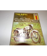 1958 on Triumph 350/500 Unit Twins Haynes Workshop Manual - $27.72