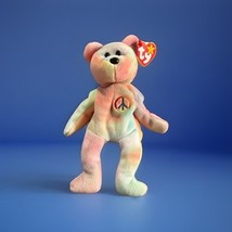 Ty Beanie Baby - PEACE the Ty-Dyed Bear (8.5 Inch) Collectable - $12.99