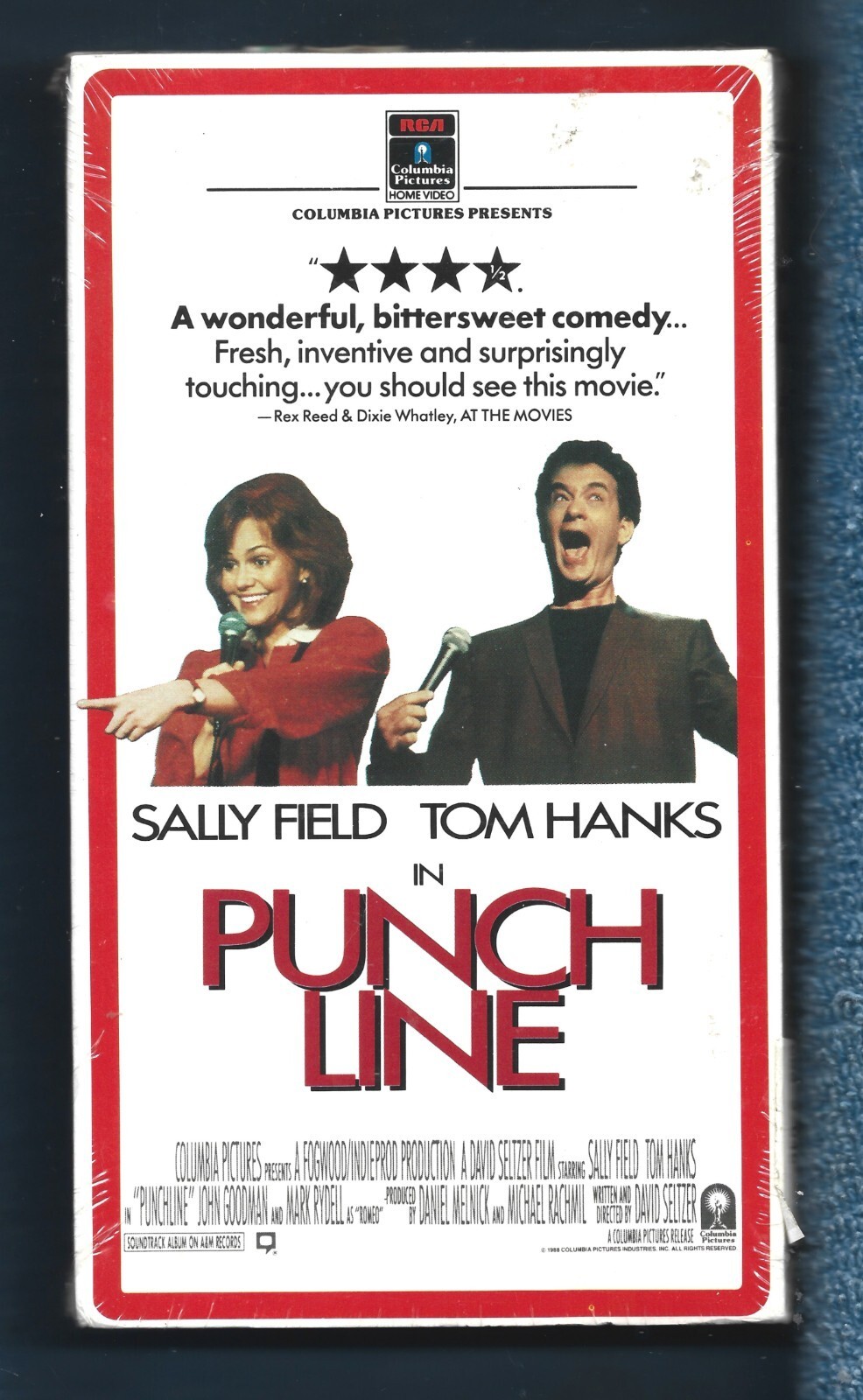 Factory Sealed VHS-Punch Line-Sally Field &amp; Tom Hanks - $14.50