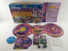 Scene It? Disney / Pixar Movies Dvd Trivia Board Game Complete / Great Shape! - £15.94 GBP