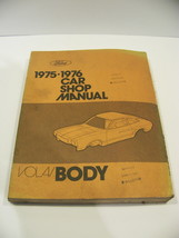 1975 76 FORD CAR SHOP MANUAL VOL 4 BODY #FPS 365-126-76D - $33.84