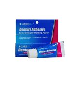 Careall  Denture Adhesive Cream Zinc Free Extra Strength Natural Ingredi... - $16.65 CAD