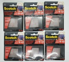 Scotch Extremely Strong Fasteners RF6730 1”x3” Dual Lock Strips Lot Of 6... - £15.77 GBP