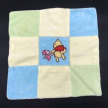 Disney Baby Lovey Winnie the Pooh Piglet Patchwork Security Blanket - £15.73 GBP