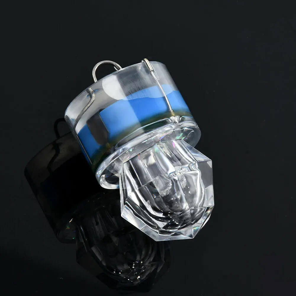 10/20Pcs Waterproof LED Mini ABS Fishing Bait Light Squid Deep Drop Underwater F - £179.04 GBP