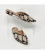 Linea Paolo Womens Reptile Print Leather Slip on Mule, Size 7.5 - $495.74 MXN