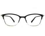 Calvin Klein Jeans Eyeglasses Frames CKJ19312 001 Black Silver Cat Eye 5... - $39.59