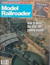 Model Railroader Magazine June 1986 Build a Coaling Station - $2.50
