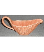Metlox LOTUS PATTERN - APRICOT COLOR Gravy Boat CALIFORNIA - $27.12 CAD