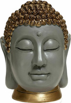 Buddha 15077 Head Bust Indoor Outdoor 8" H Resin Garden Statuary  - $29.69
