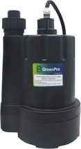 Submersible Utility Pump, 1/4Hp Thermoplastic Sump Pump High Flow 2000Gph - - £51.78 GBP
