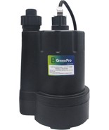 Submersible Utility Pump, 1/4Hp Thermoplastic Sump Pump High Flow 2000Gph - - £51.88 GBP