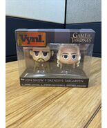 Funko Vynl Game of Thrones Jon Snow &amp; Daenerys Targaryen Vinyl Figure KG JD - $19.80