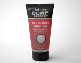 High Time Bump Stopper Arctic Haze Shave Gel Tea Tree Oil Aloe 5.3 oz 1 Tube New - £21.70 GBP