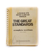Vintage America&#39;s Best Love Song Book The Great Standards Complete Sections - £11.85 GBP