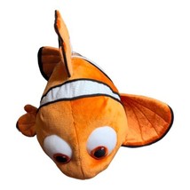 Finding Nemo Plush Stuffed Animal Toy Disney Store Pixar 17&quot; Clown Fish Original - $19.41