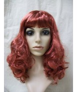 Natural Red Vegas Wig Showgirl 50s Retro Pinup Model Rockabilly Bettie P... - €12,00 EUR